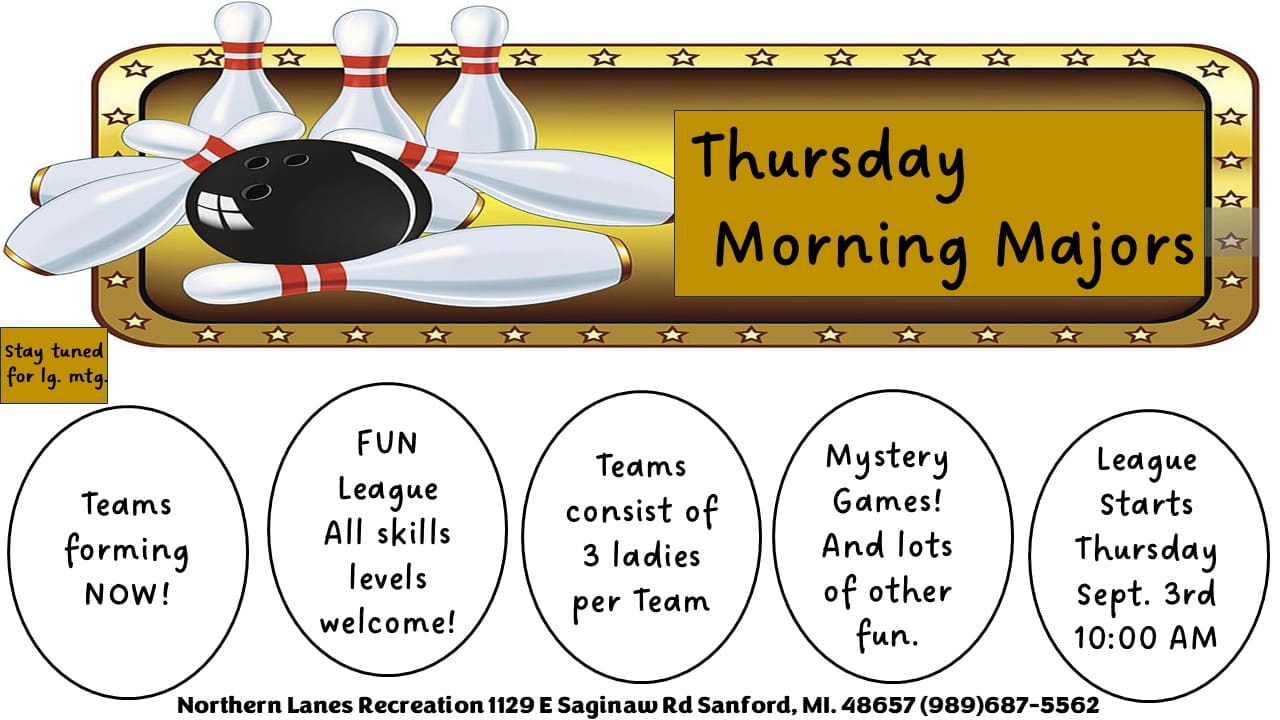 Thursday Morning Majors